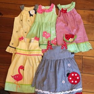 Lot of 5 dresses